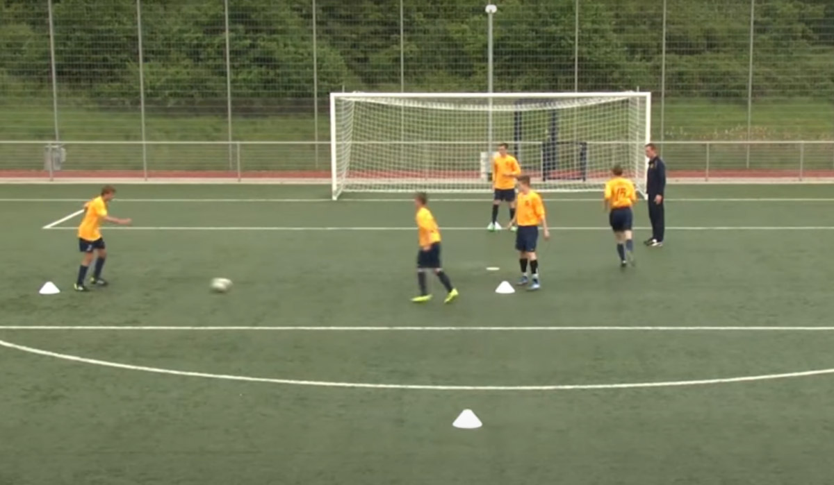 Passing and Sprint Soccer Drill SoccerCoaches