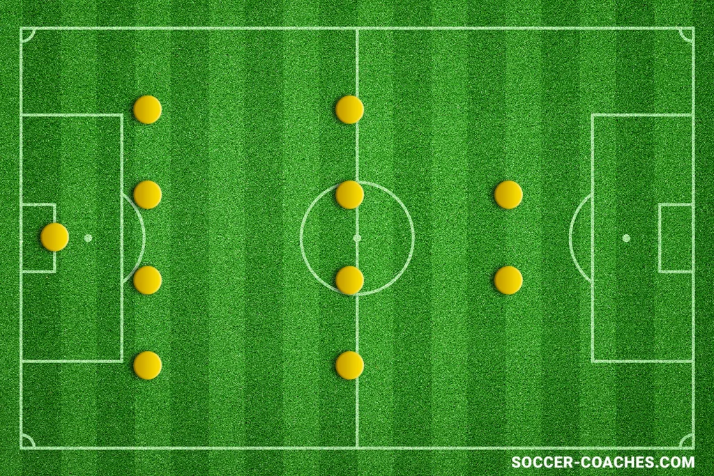 Soccer - 4-4-2 Formation – The Classic Approach