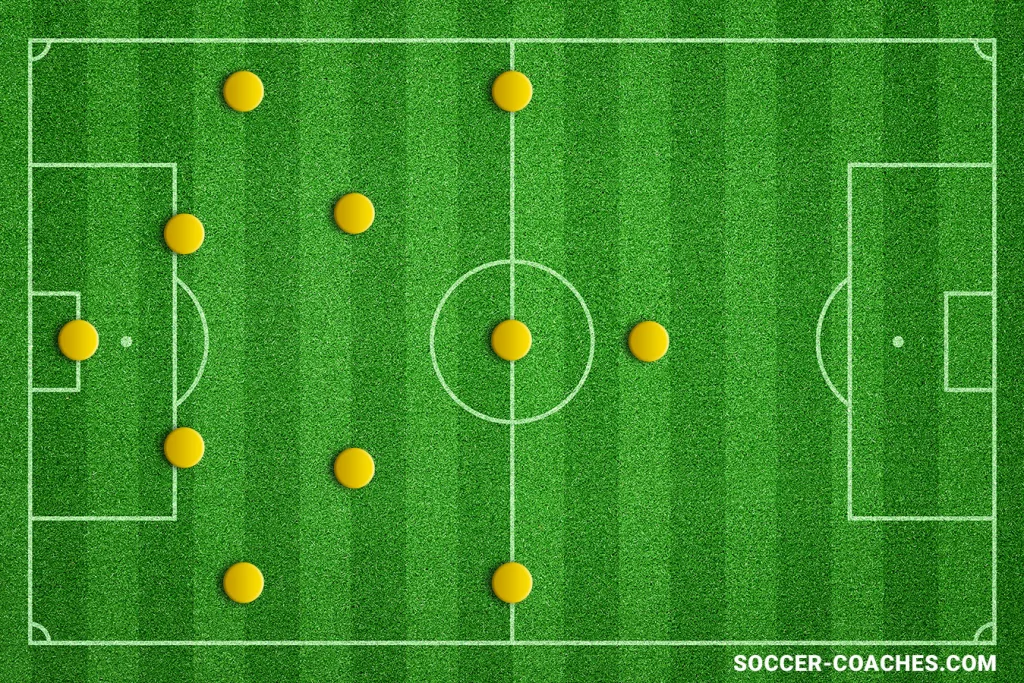 Soccer - 4-2-3-1 Formation – Mastering Balance