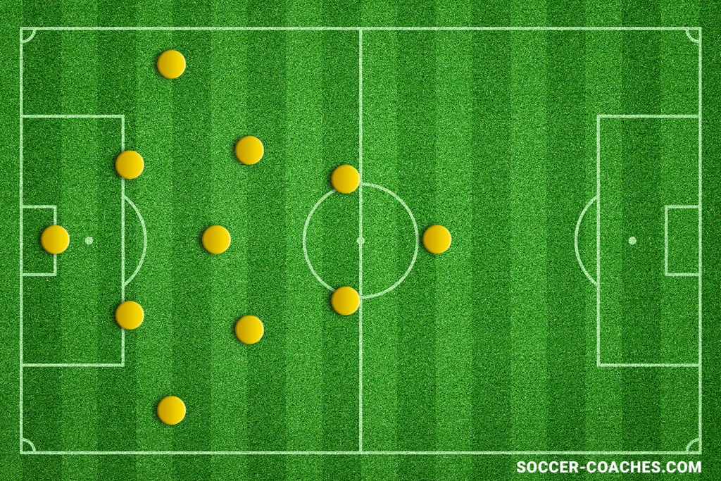4-3-2-1 soccer formation explained!